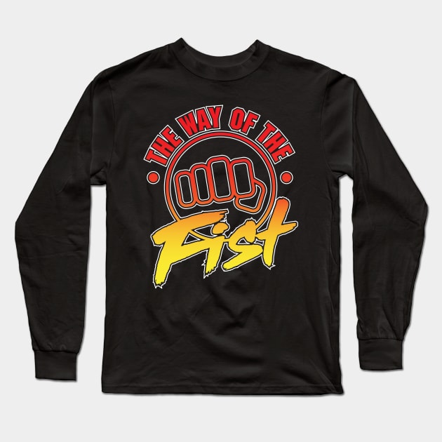 The Way of the Fist Long Sleeve T-Shirt by Meta Cortex